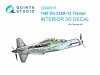 Quinta Studio QD48515 Do 335A-12 Trainer 3D-Printed & coloured Interior on decal paper (Tamiya) 1/48